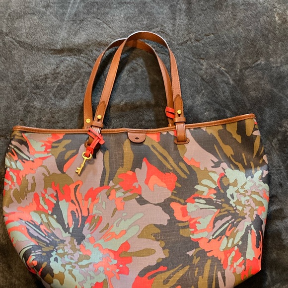 Fossil Multi Color large purse - Picture 2 of 12